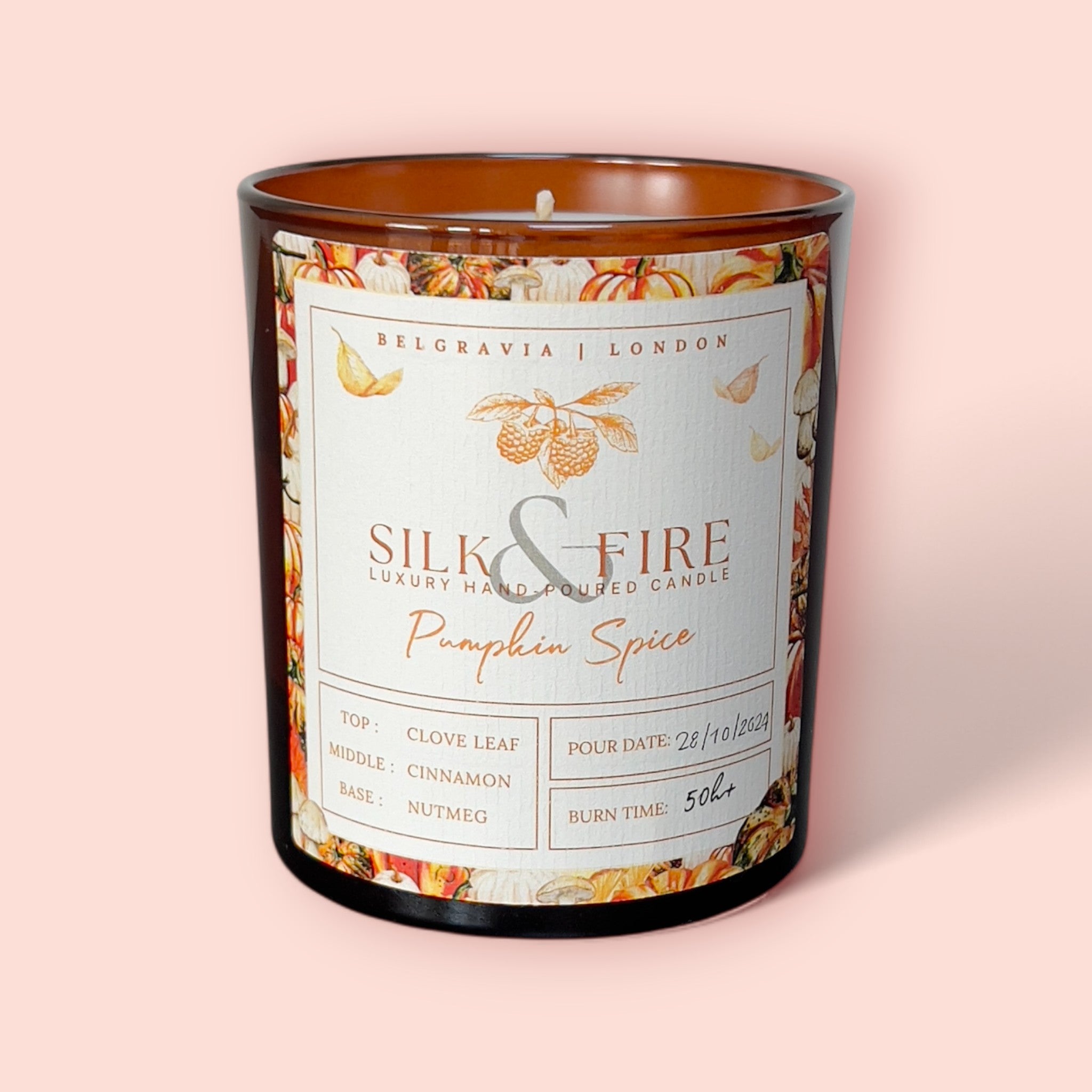 Pumpkin Spice Candle | Clove Leaf, Cinnamon & Nutmeg