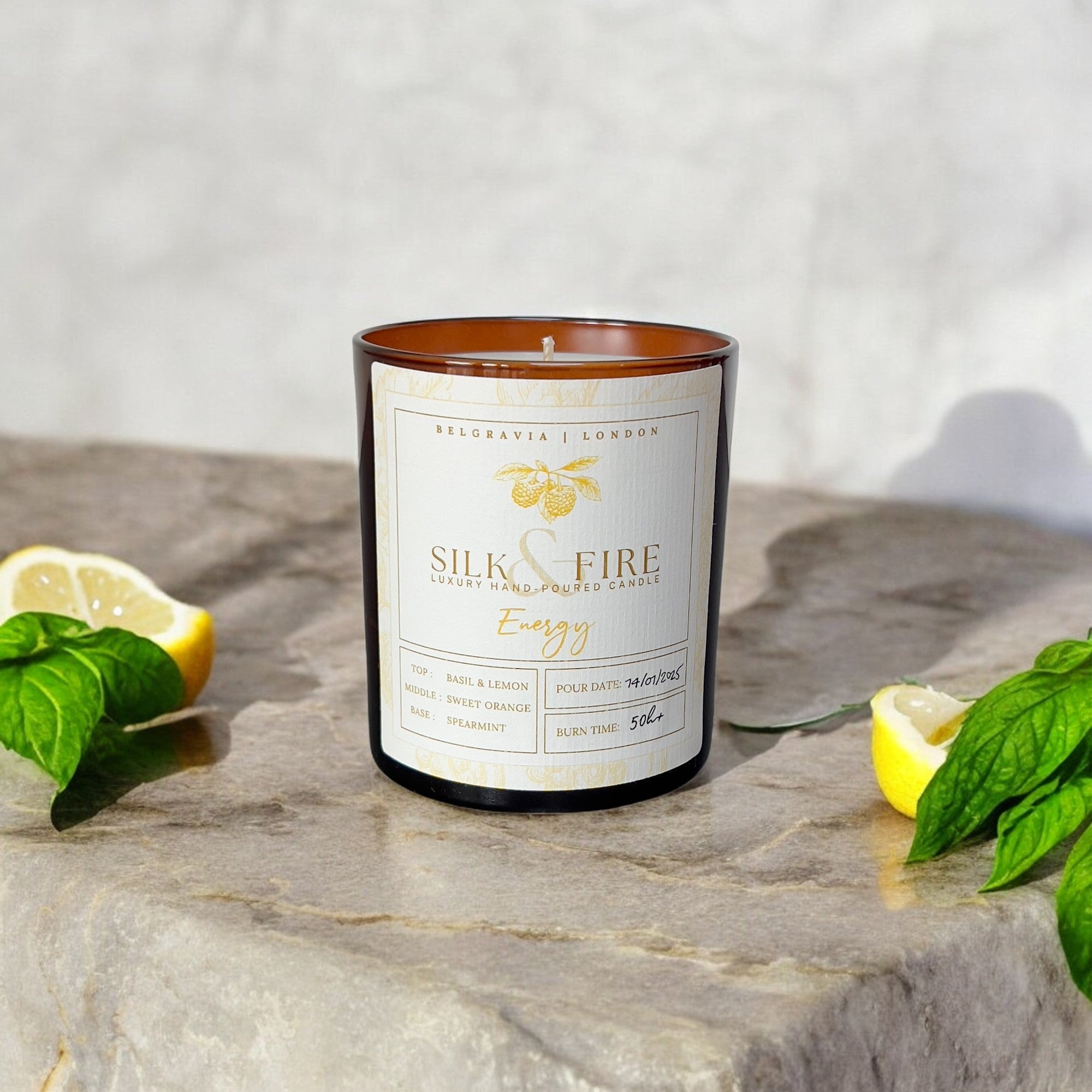Energy Aromatherapy Organic Candle